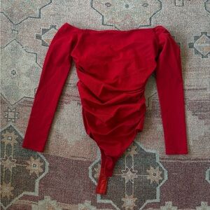 Lovers + Friends Vibrant Red Top